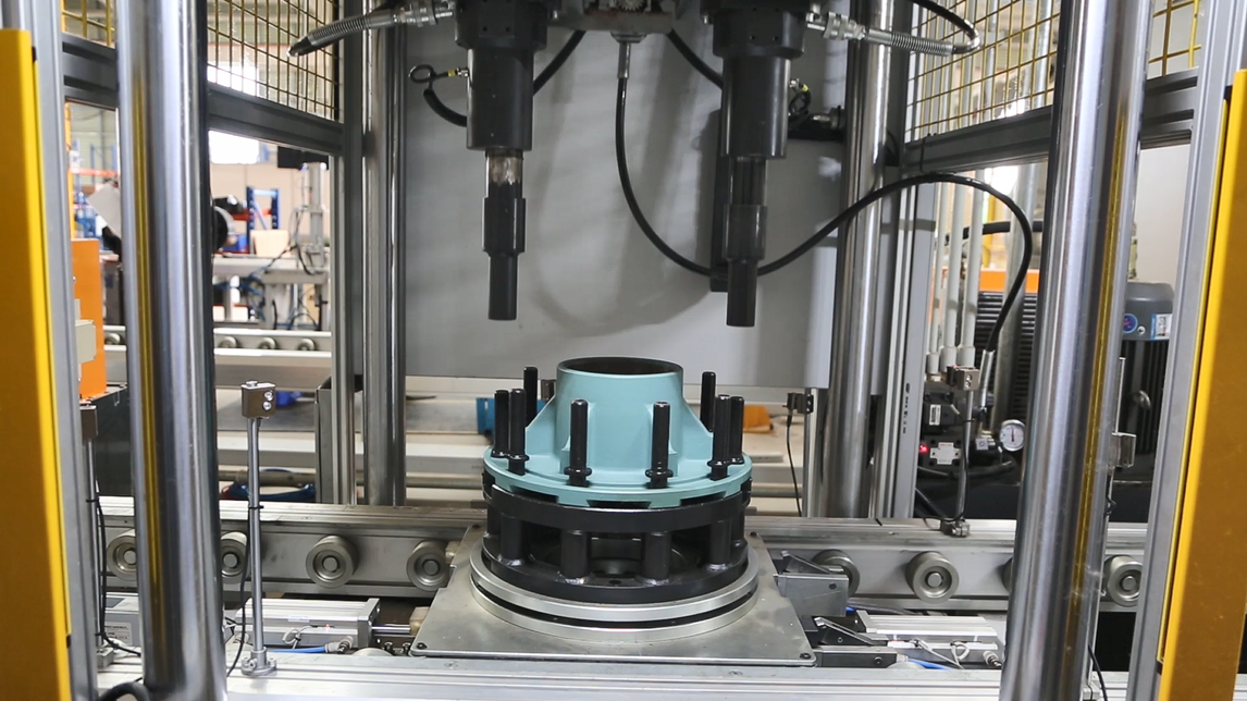 Línea de producción de montaje automatizado de ejes Línea de producción de montaje automatizado de ejes